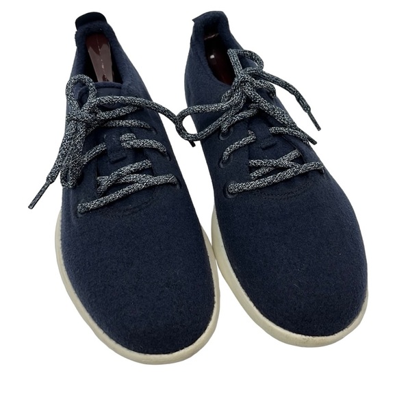 allbirds Other - Allbirds Wool Runners Sneakers Men Size 10 Navy Blue Superfine Merino Wo…